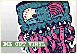 die cut stickers