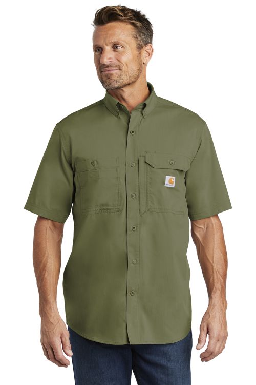 Carhartt Force Ridgefield Solid Short Sleeve Shirt CT102417 - Tiny