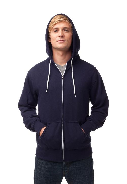 AFX90UNZ Unisex Hooded Full-Zip Sweatshirt Independent Trading Co 