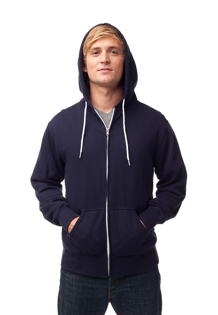 AFX90UNZ.S-2XLNEW Independent Trading Co Unisex Full-Zip Hooded Sweatshirt