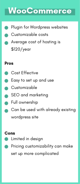 Pros and cons of WooCommerce