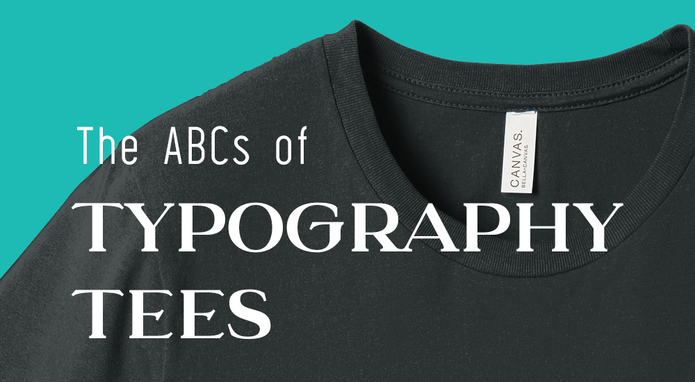 typography tees