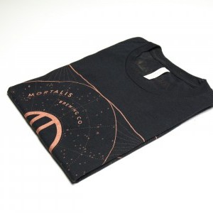 Metallic ink for Mortalis Brewing