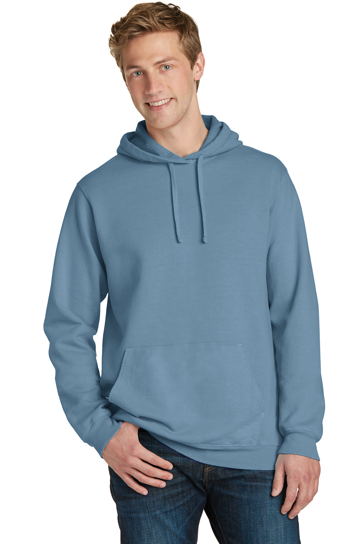Port & Company Garment-Dyed Pullover Hooded Sweatshirt PC098H - Tiny ...