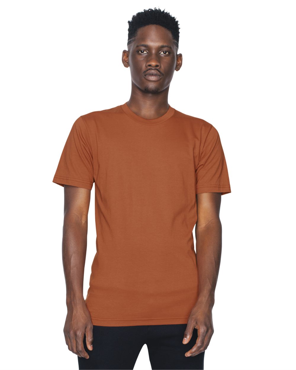 American Apparel 2001orgw Unisex Organic Fine Jersey Short Sleeve