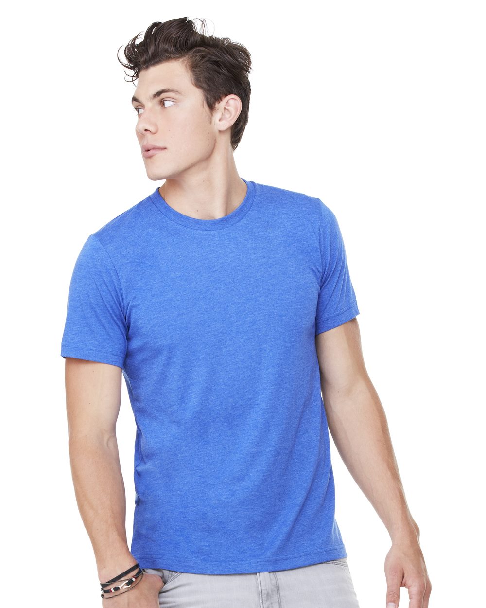 Canvas 3413 Unisex Triblend Short Sleeve T-Shirt - Tiny Fish Printing